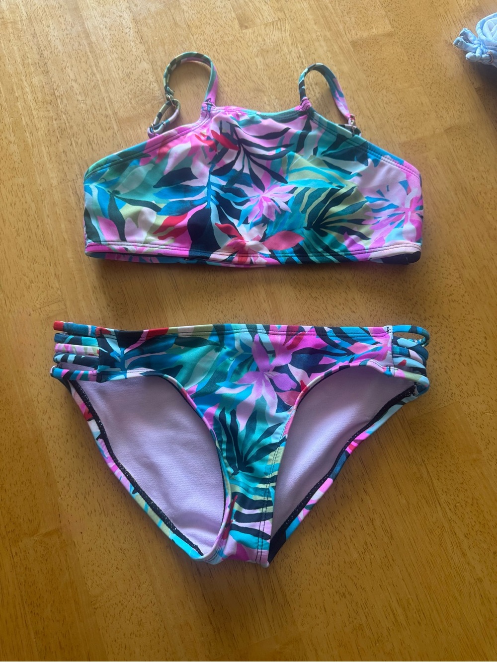Girls' Bikini Set - Tropical Floral